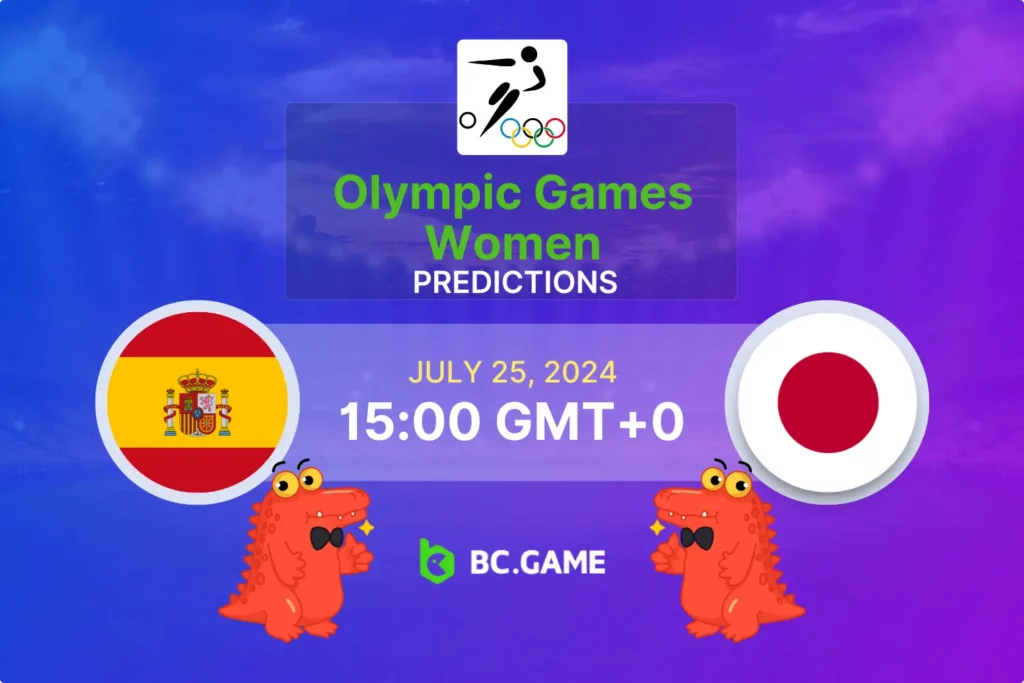 Olympic Football: Spain W vs Japan W Betting Insights and Predictions.