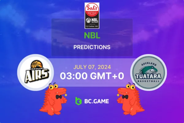 Taranaki Airs vs Auckland Tuatara Prediction, Odds, Betting Tips – New Zealand NBL