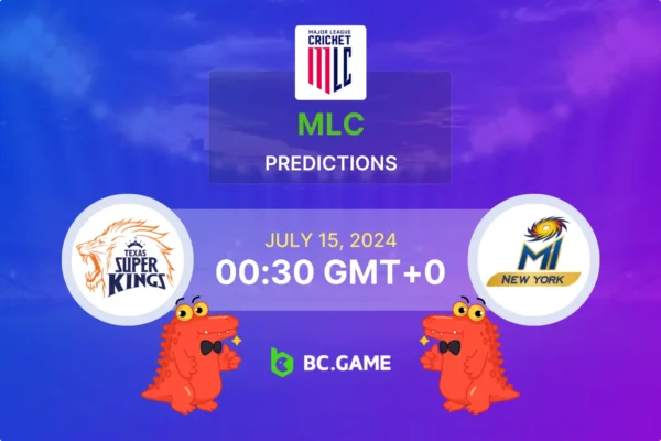 Texas Super Kings vs MI New York Prediction, Odds, Betting Tips – Major League Cricket 2024