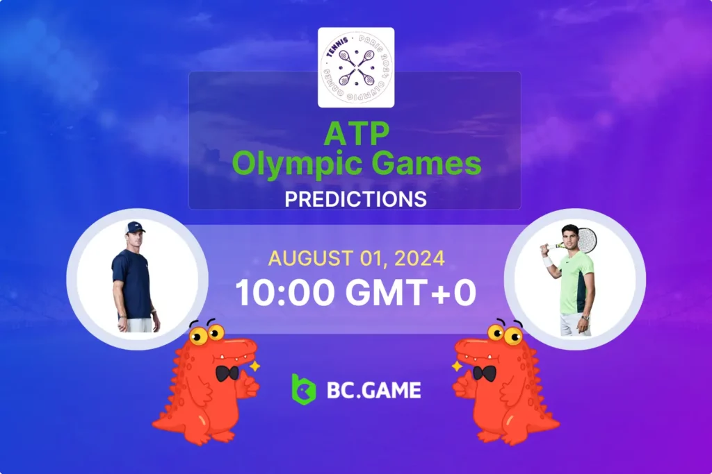 Tommy Paul vs Carlos Alcaraz Prediction, Odds, and Betting Tips - Olympic Games Quarter-Finals.