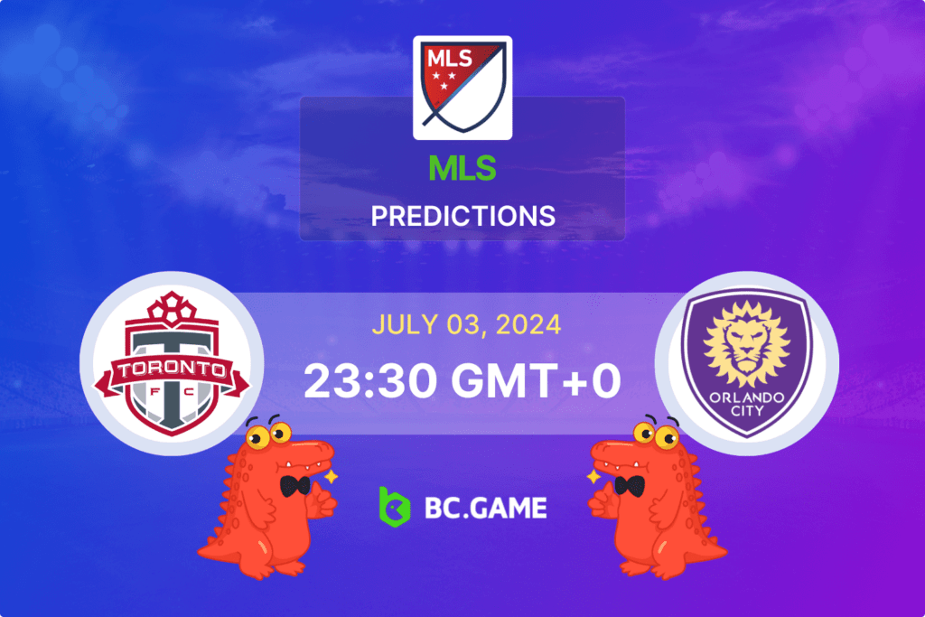 Match prediction for the Toronto FC vs Orlando City game at MLS 2024.