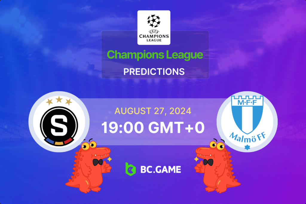 Match prediction for the Sparta Prague vs Malmo FF game in Champions League Qualification 2024