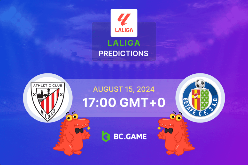 Athletic Bilbao vs Getafe Prediction, Odds, Betting Tips – LaLiga 2024