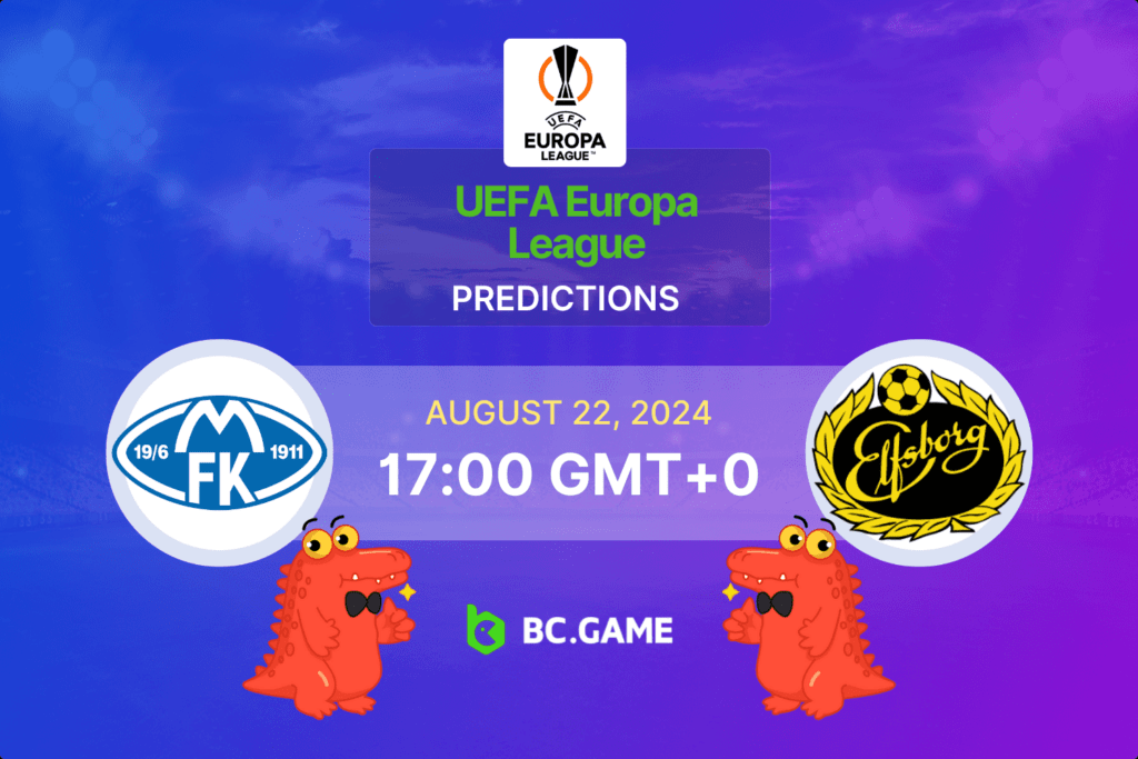 Match prediction for the Molde vs Elfsborg game at Europa League Qualification 2024.