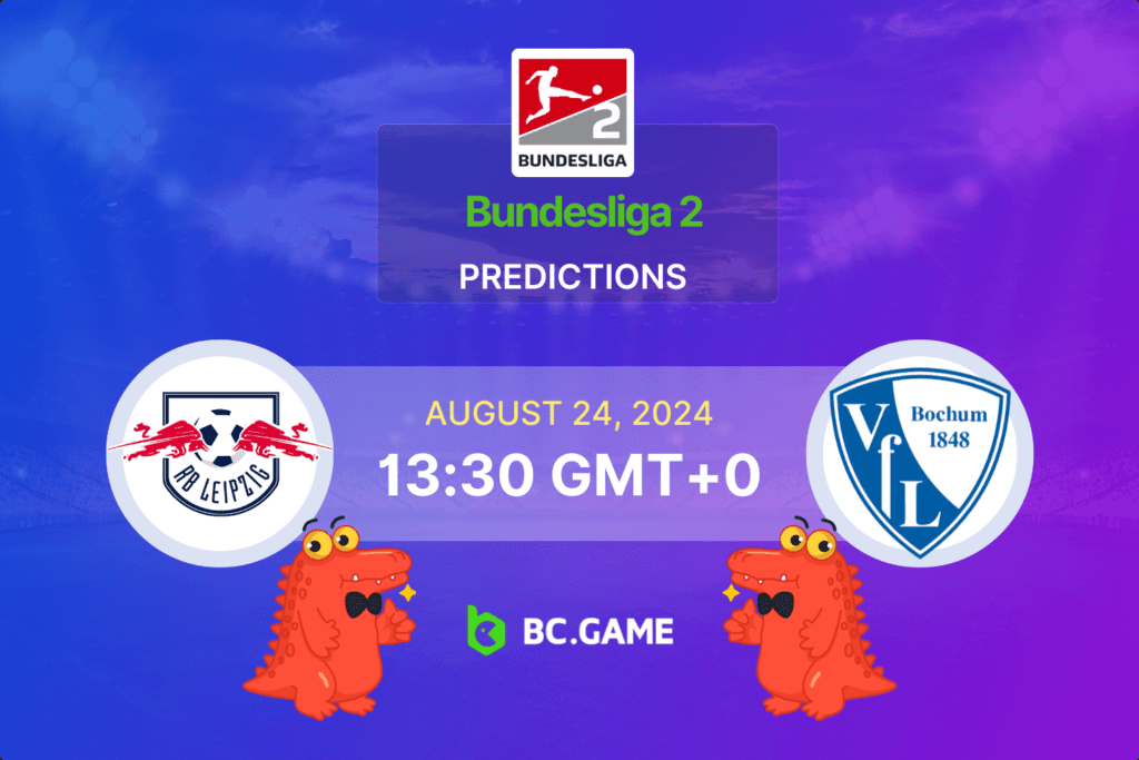 Match prediction for the RB Leipzig vs Bochum game at Bundesliga 2024