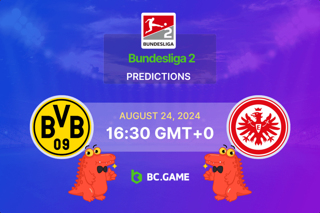 Match prediction for the Borussia Dortmund vs Eintracht Frankfurt game at Bundesliga 2024