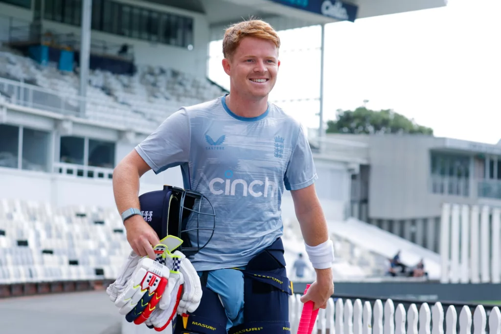 Ollie Pope captained England for the three-Test series against Sri Lanka22