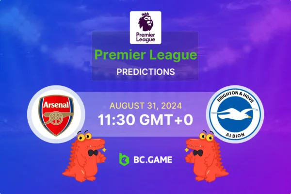 Arsenal – Brighton: Previsão, probabilidades, dicas de apostas – Premier League