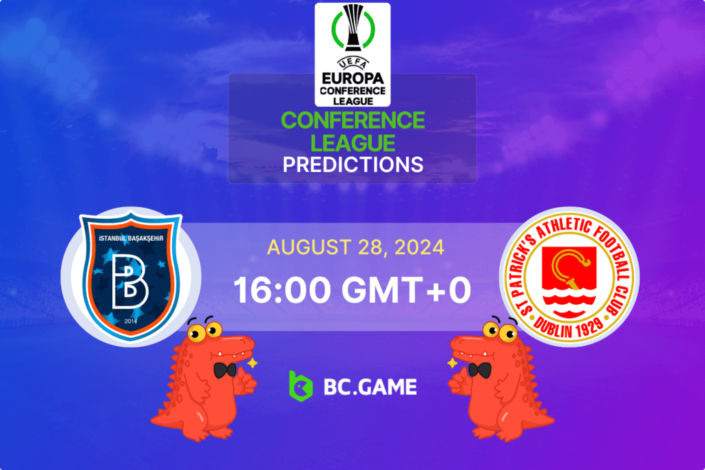 Match prediction for the Istanbul Basaksehir vs St. Patrick's Athletic game at Europa Conference League 2024.