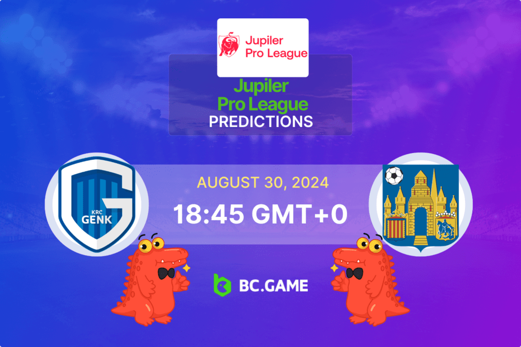 Match prediction for the Genk vs Westerlo game at Jupiler Pro League 2024.