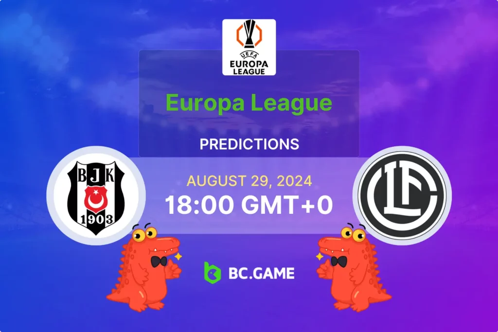 Besiktas vs Lugano: Expert Analysis, Odds, and Predictions.