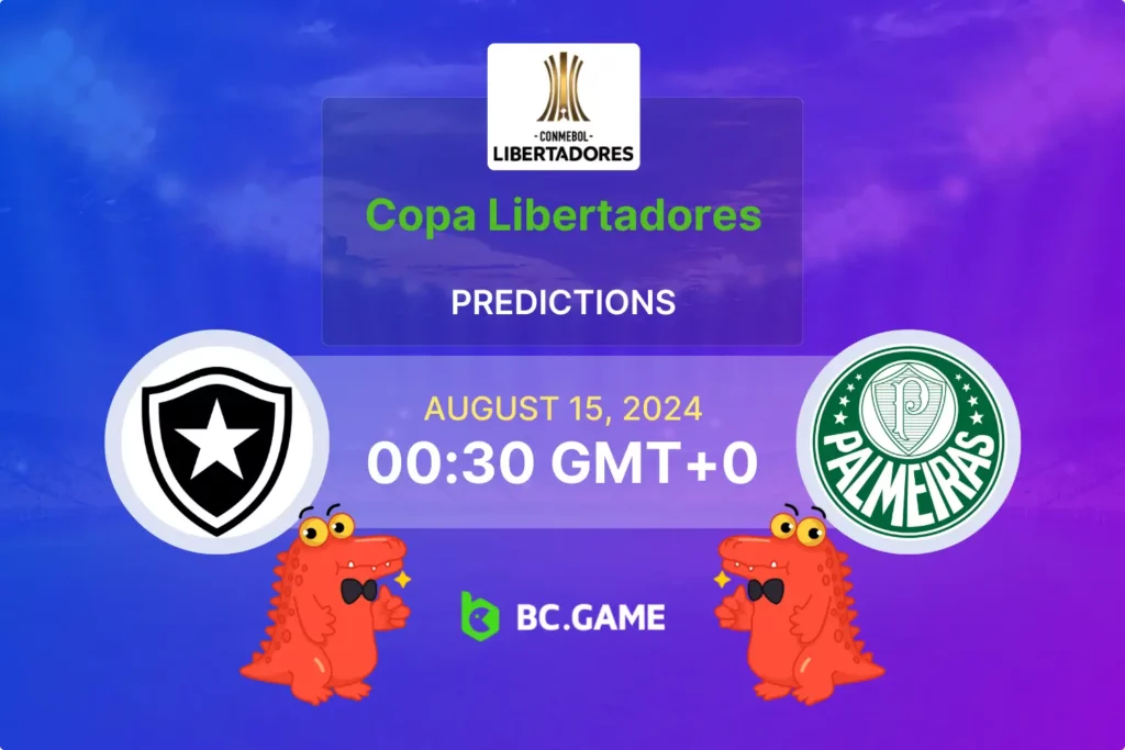 Copa Libertadores Preview: Botafogo vs Palmeiras - Prediction, Betting Tips & Key Stats.