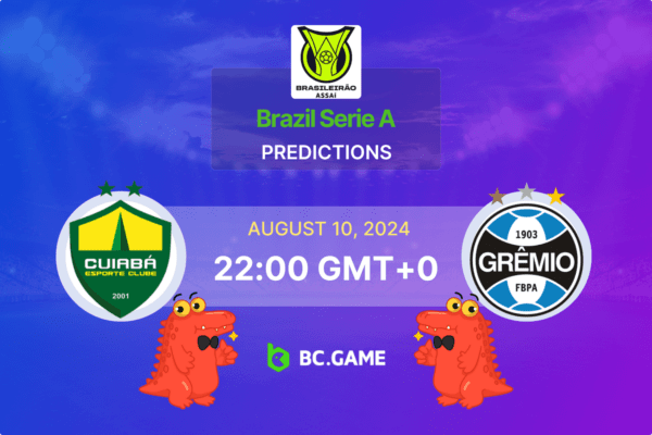 Cuiaba vs Gremio Prediction, Odds, Betting Tips – Brazil Serie A