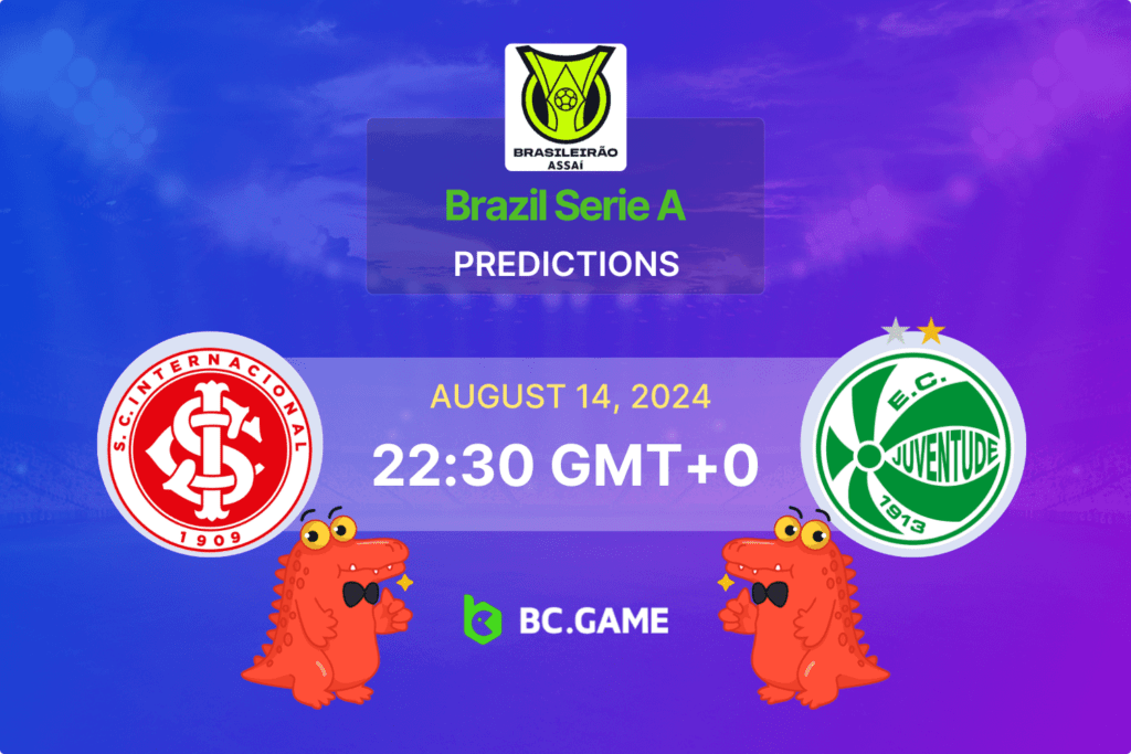 Internacional vs Juventude Prediction, Odds, Betting Tips – Brazil Serie A