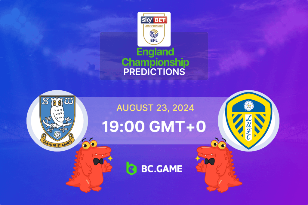 Match prediction for the Sheffield Wednesday vs Leeds United game at Championship 2024.