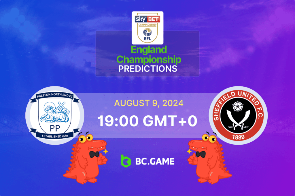 Match prediction for the Preston vs Sheffield United game at Championship 2024.