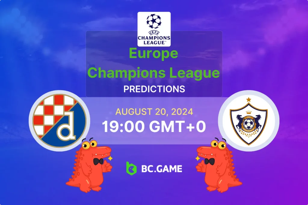 Dinamo Zagreb vs Qarabag FK Prediction: Champions League Playoff Analysis and Betting Tips.