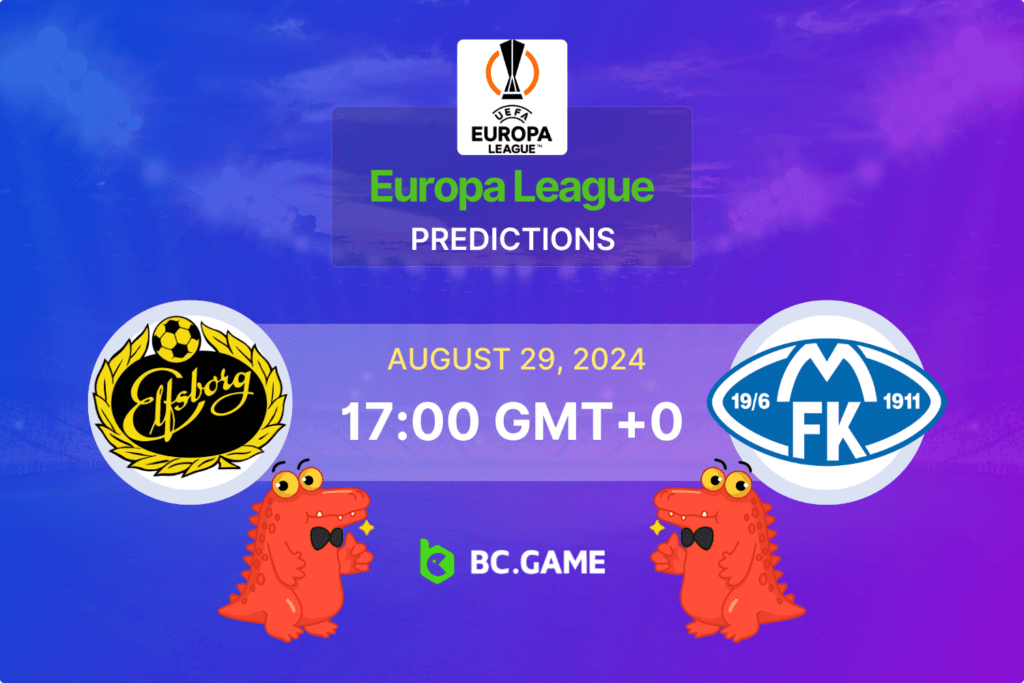 Match prediction for the Elfsborg vs Molde game in Europa League Qualification 2024.