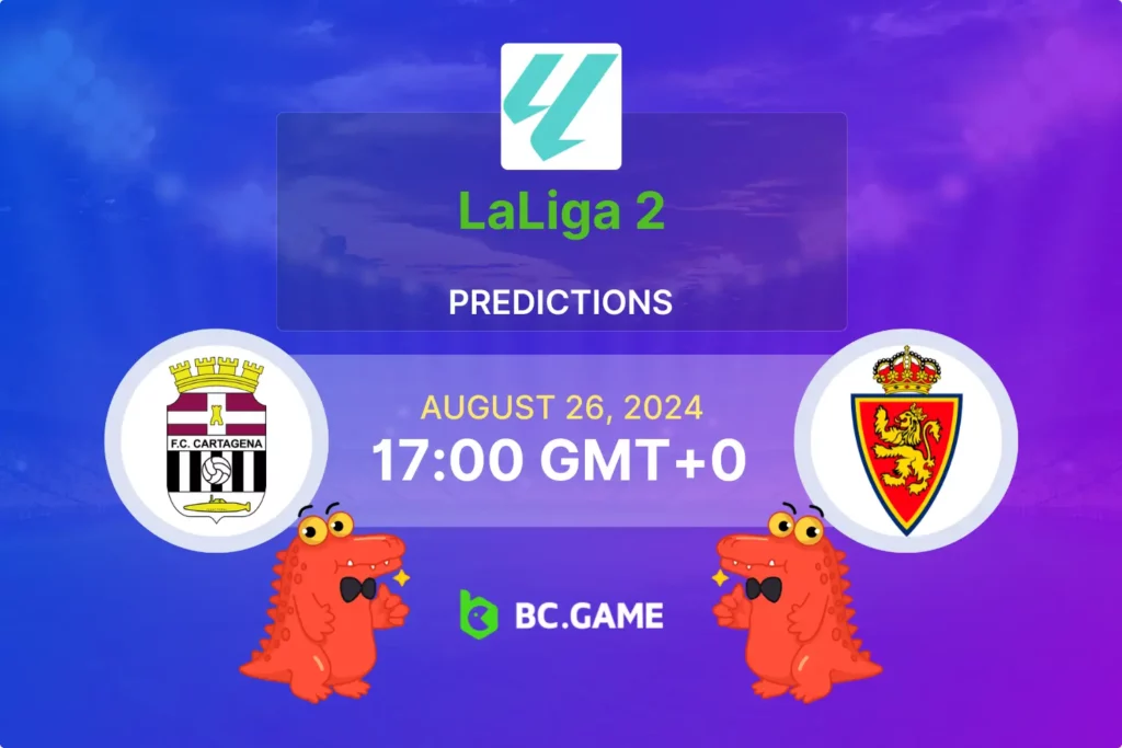 FC Cartagena vs Zaragoza: Expert Betting Tips and Match Insights for August 26, 2024.