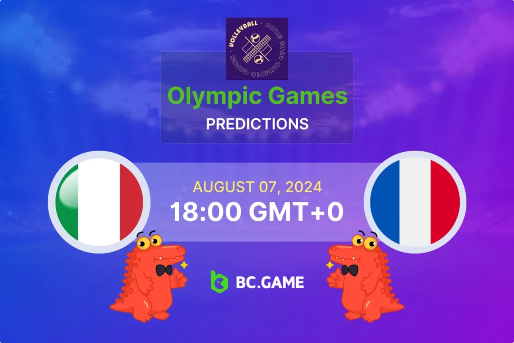 Italy vs France Volleyball Semi-Finals Prediction: Betting Tips and Odds.