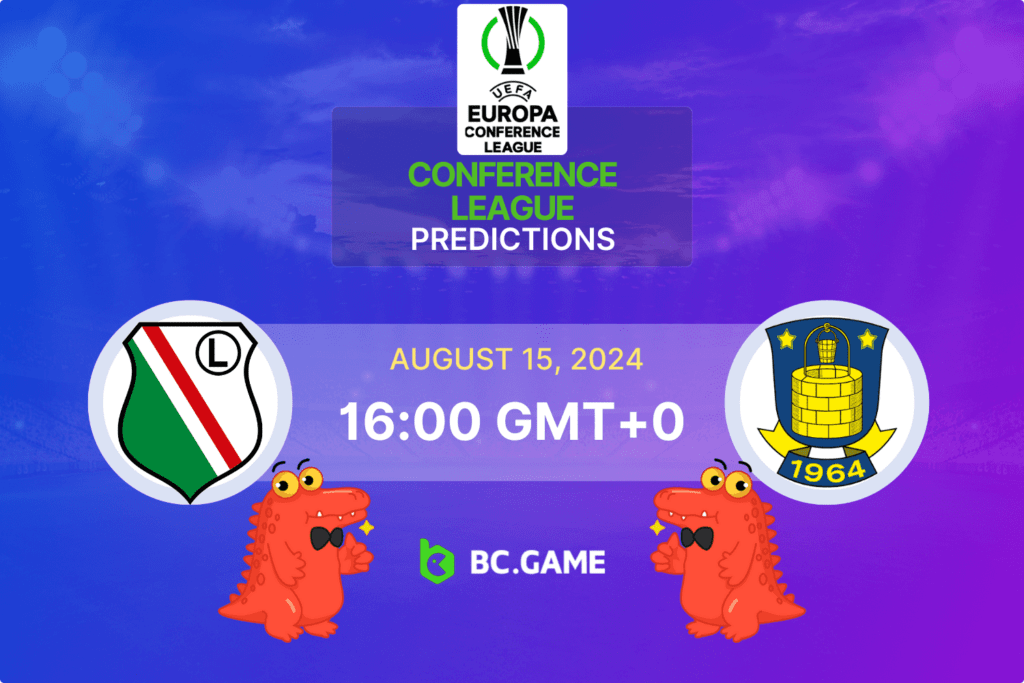 Match prediction for the Legia Warsaw vs Brondby game at UEFA Conference League 2024.