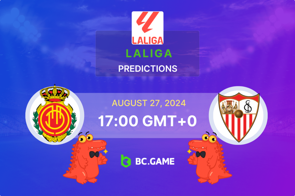 Match prediction for the Mallorca vs Sevilla game at La Liga 2024.