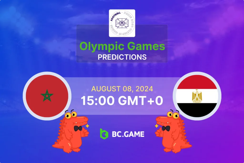 Morocco vs Egypt: Olympic Bronze Medal Match Prediction, Odds, and Tips.