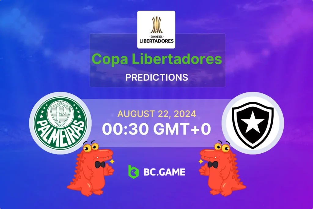 Palmeiras vs Botafogo Prediction, Odds, Betting Tips – Copa Libertadores