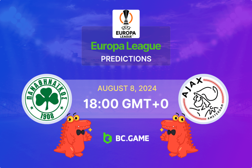 Match prediction for the Panathinaikos vs Ajax game at Europa League 2024.