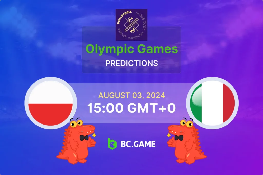 2024 Olympics Volleyball: Poland vs Italy Betting Tips and Odds.