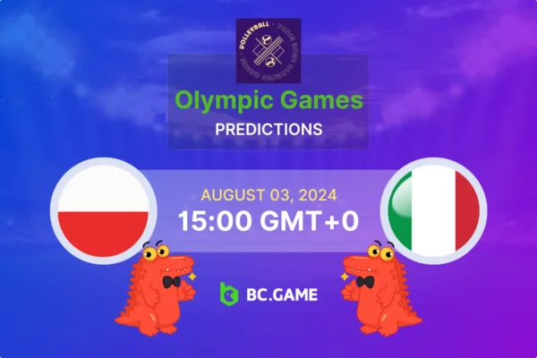 Poland vs Italy Prediction, Odds, Betting Tips – Men’s Olympic Volleyball Tournament