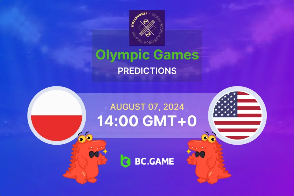 Poland vs USA: Olympic Volleyball Semi-Final Prediction, Betting Tips & Odds Analysis.