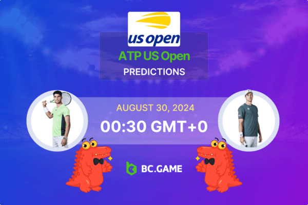 Carlos Alcaraz vs Botic van de Zandschulp Prediction, Odds, Betting Tips – US Open