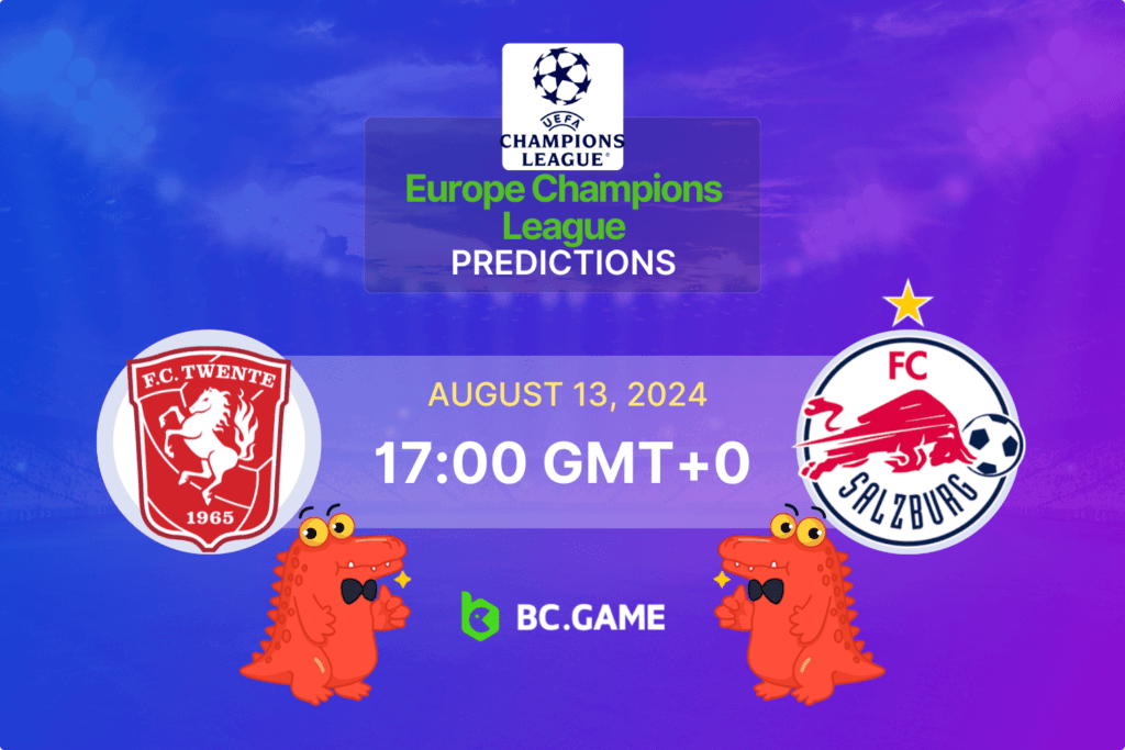 Match prediction for the Twente vs Salzburg game in the Champions League Qualifiers 2024.