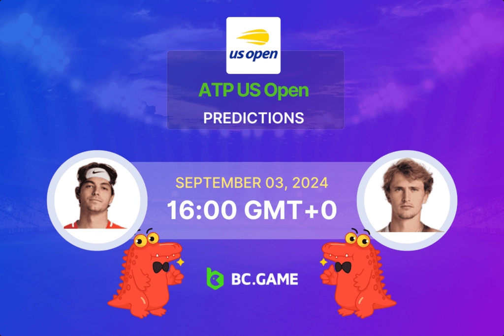 Match prediction for the Taylor Fritz vs Alexander Zverev game at US Open 2024