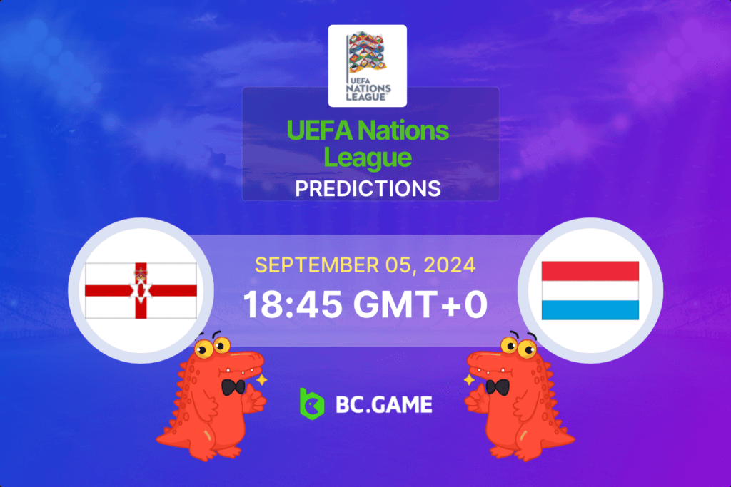 Match prediction for the Northern Ireland vs Luxembourg game at UEFA Nations League 2024