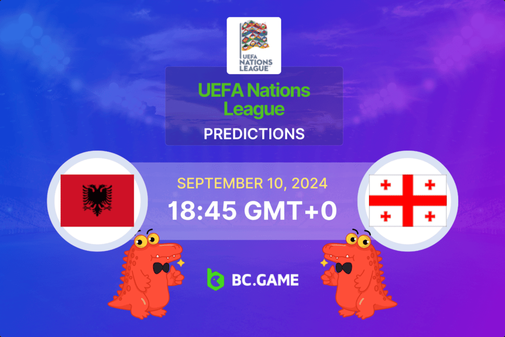 Match prediction for the Albania vs Georgia game at UEFA Nations League 2024