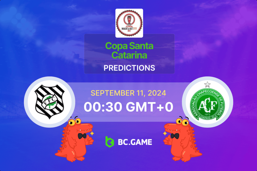 Match prediction for the Figueirense vs Chapecoense game at Copa Santa Catarina 2024