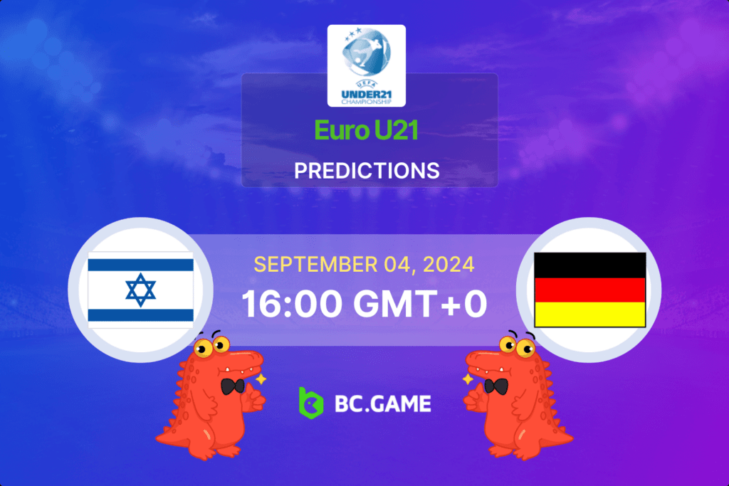 Match prediction for the Israel U21 vs Germany U21 game at Euro U21 Qualification 2024