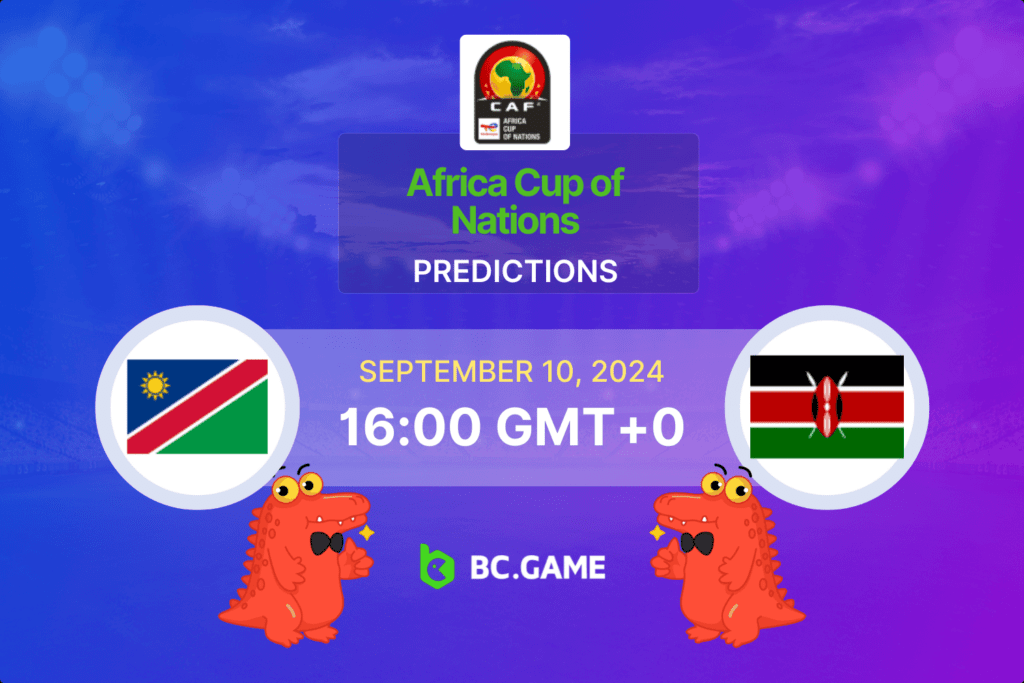 Match prediction for the Namibia vs Kenya game at Africa Cup of Nations 2024