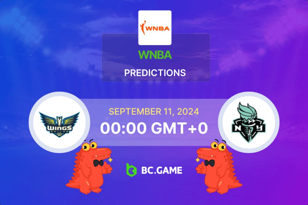 Match prediction for the Dallas Wings vs New York Liberty game in WNBA 2024