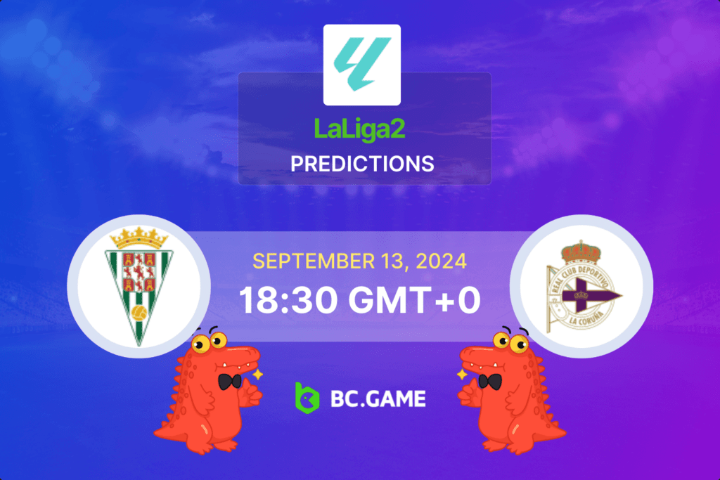 Match prediction for the Córdoba vs Deportivo La Coruña game at LaLiga 2 2024