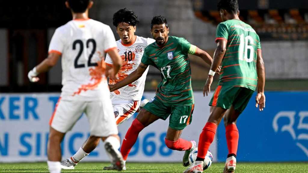 Bangladesh lost to Bhutan