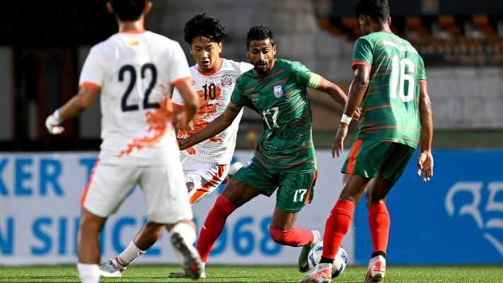 ভুটানের কাছে শেষ মুহূর্তে হেরে গেল বাংলাদেশ