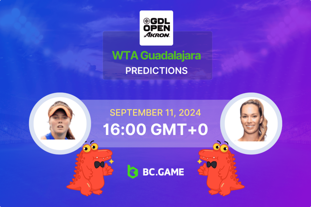 Match prediction for the Gadecki vs Collins game at WTA Guadalajara 2024