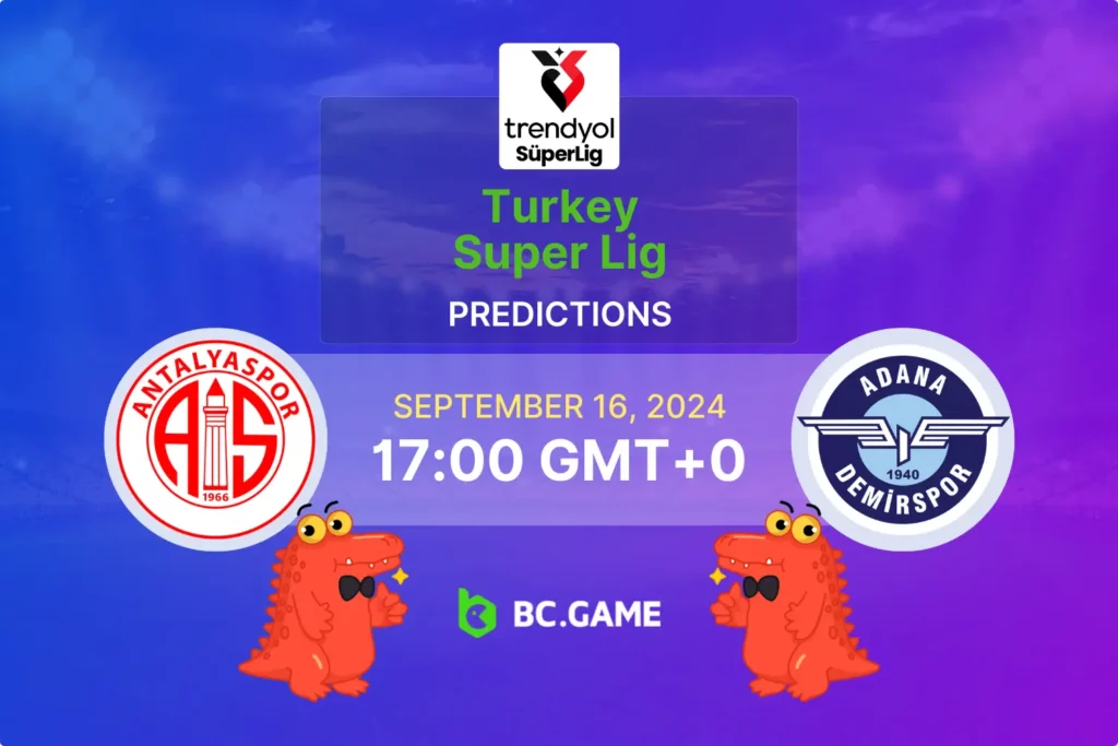 Antalyaspor vs Adana Demirspor Preview: Betting Insights, Lineups & Match Prediction.