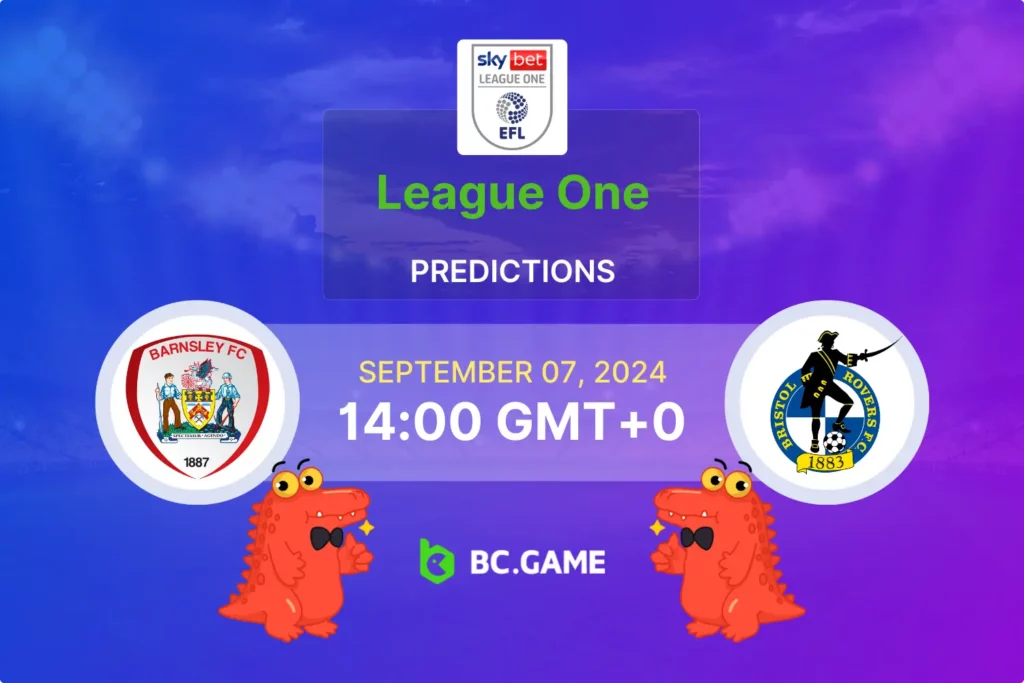 Barnsley vs Bristol Rovers: Predictions, Odds, and Key Insights for September 7, 2024.