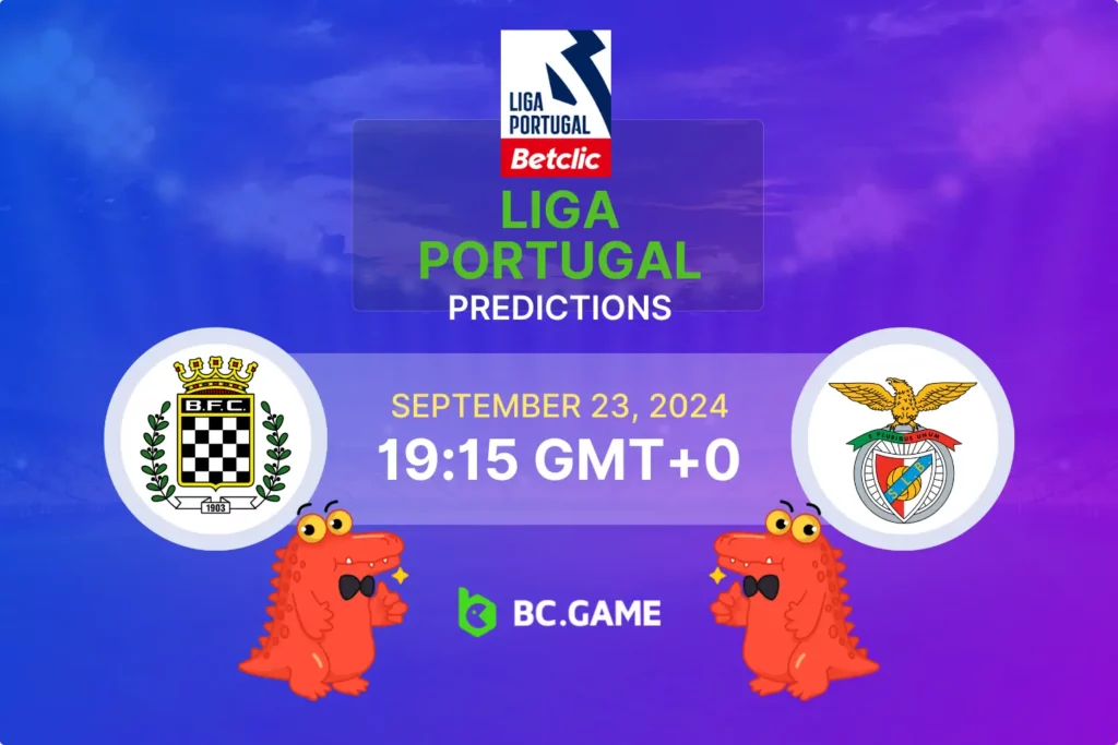 Boavista vs Benfica (0:3): Liga Portugal 23/09/2024