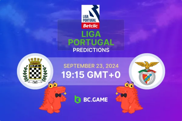 Boavista vs Benfica (0:3): Liga Portugal 23/09/2024