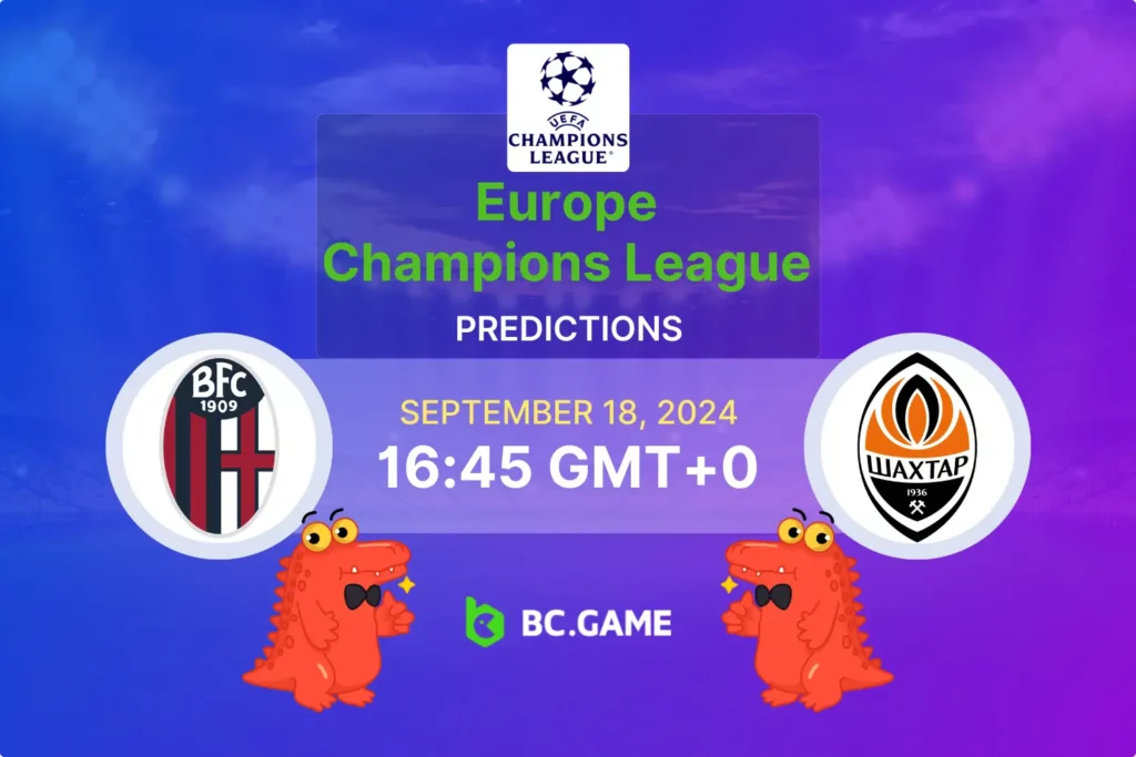 Bologna vs Shakhtar Donetsk: Expert Prediction, Match Odds & Tips.